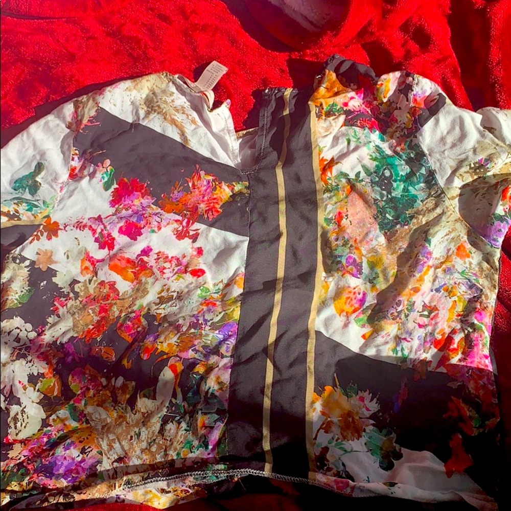 Floral crop top